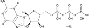 Guanosine 5'-[?-thio]triphosphate (lithium salt)