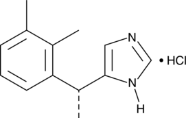 Levomedeto<wb/>midine (hydrochloride)