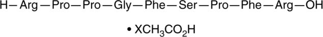 Bradykinin (human, mouse, rat, bovine) (acetate)