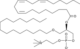 1-O-hexadecyl-<wbr/>2-Dihomo-?-<wbr/>Linolenoyl-<wbr/>sn-glycero-<wbr/>3-PC