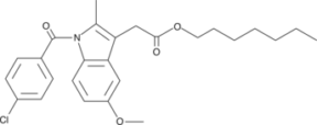 Indomethacin heptyl ester