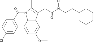 Indomethacin N-<wbr/>octyl amide