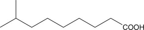 8-<wbr/>methyl Nonanoic Acid