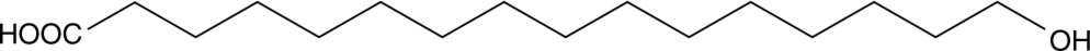 16-<wbr/>hydroxy Hexadecanoic Acid