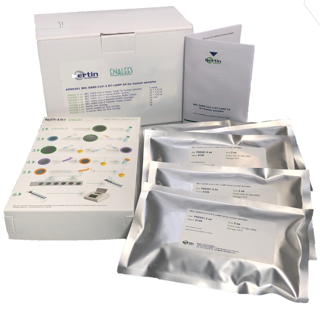 BEC SARS-CoV-2 RT-LAMP kit for environmental samples